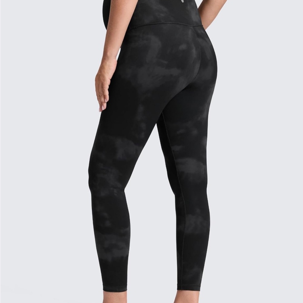 CRZ YOGA Black Maternity Leggings - Picture 2 of 5